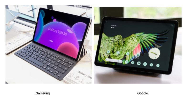 Samsung Galaxy Tab S9 vs Google Pixel